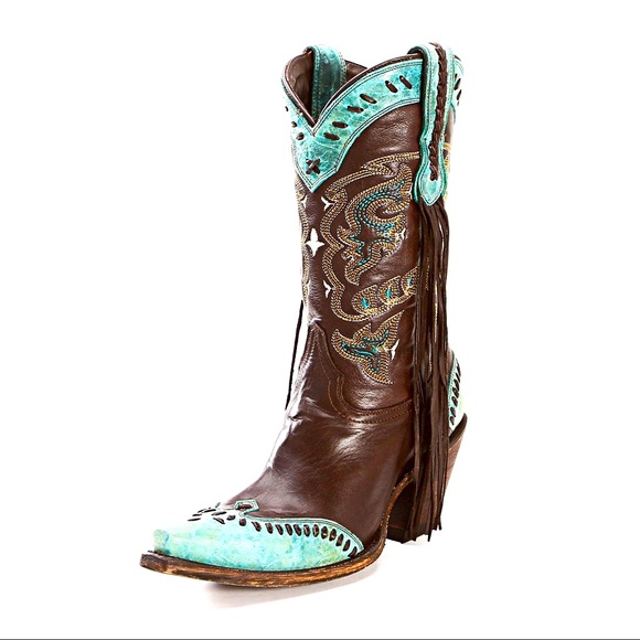 lucchese turquoise boots